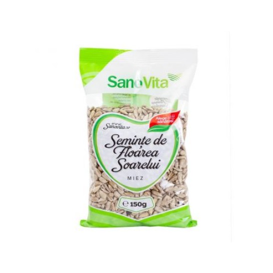 Seminte de floarea soarelui 150g, SanoVita
