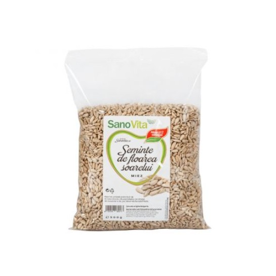 Seminte de floarea soarelui 500g, SanoVita