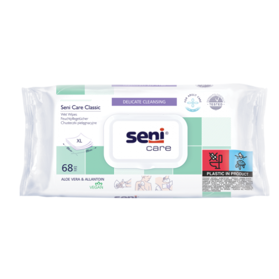 Seni care servetele umede, 68 bucati