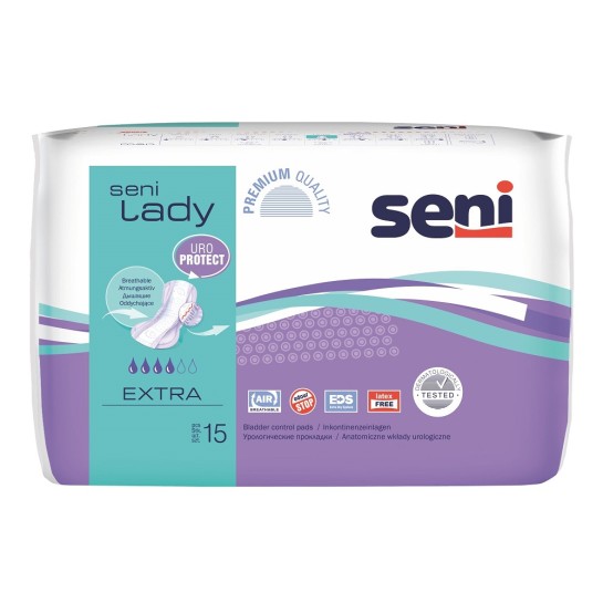 Seni Lady Extra, absorbante urologice, 15 bucăti