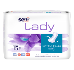 Seni lady extra plus, 15 bucati