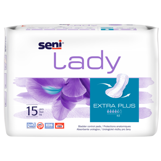 Seni lady extra plus, 15 bucati