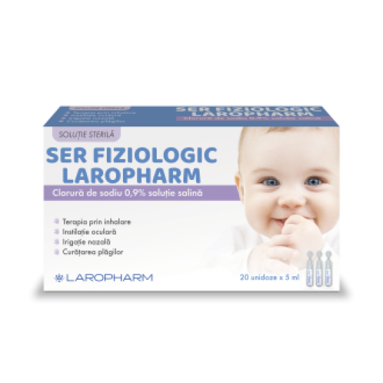 Ser Fiziologic 40 unidoze, Laropharm