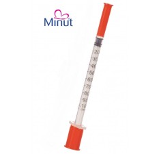 Seringa insulina ac fix 1ml, Minut