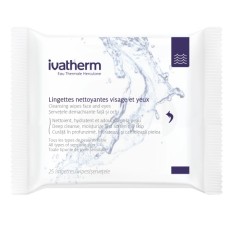 Servetele demachiante pentru fata si ochi, 25 bucati, Ivatherm
