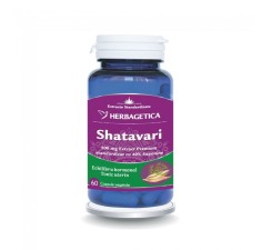Shatavari, 60 capsule vegetale, Herbagetica