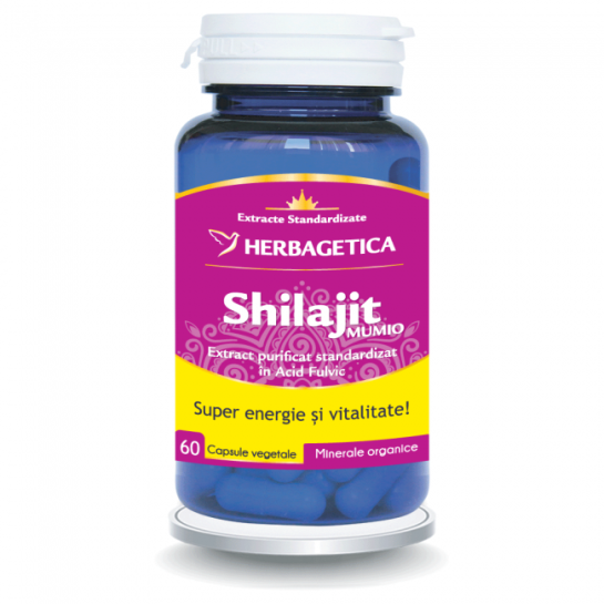 Shilajit mumio 60 capsule, Herbagetica