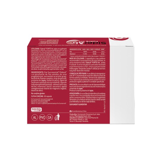 Sideral Forte, 30 capsule, Labormed