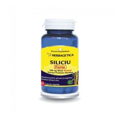 Siliciu Forte, 60 capsule, Herbagetica