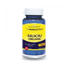 Siliciu organic 60 capsule, Herbagetica