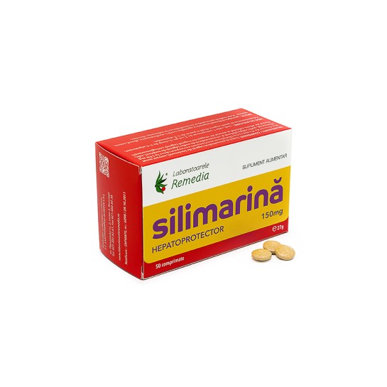 Silimarină 150mg, 50 comprimate, Remedia