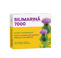 Silimarina 7000, 30 comprimate, Fiterman