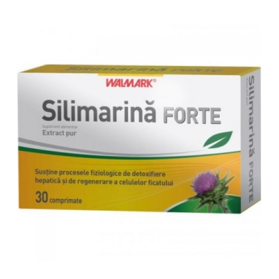 Silimarină Forte, 30 comprimate filmate, Walmark
