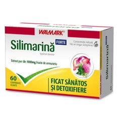 Silimarina Forte, 60 comprimate filmate, Walmark