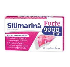Silimarina Forte 9000 mg, 30 comprimate, Natur Produkt