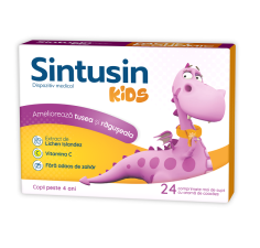 Sintusin Kids, 24 comprimate de supt, Zdrovit