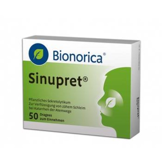 Sinupret, 50 drajeuri