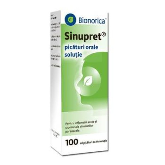 Sinupret picături orale soluţie