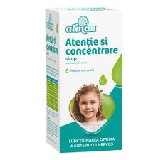 Alinan Atentie si concentrare sirop, 150 ml, Fiterman Pharma