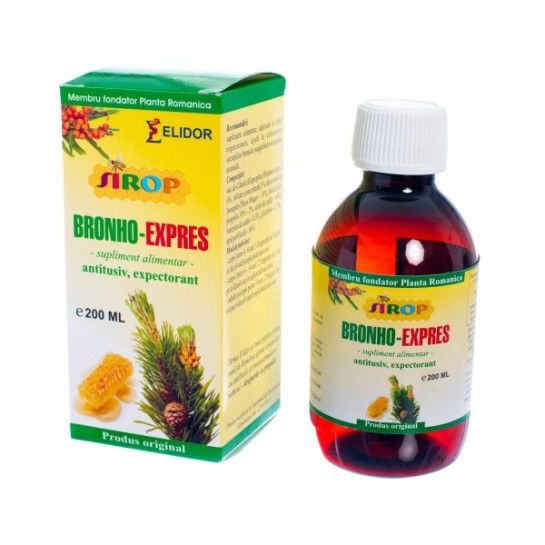 Sirop Bronho-Expres, 200ml, Elidor