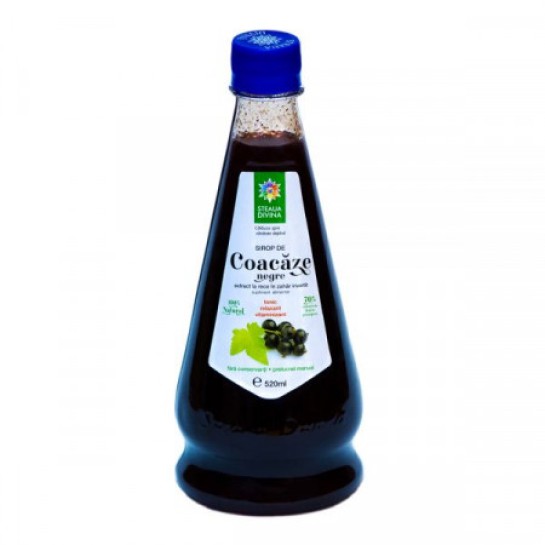 Sirop coacaze negre 520ml, Santo Raphael