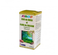 Sirop coji de nuca + salcam, 200ml, Elidor