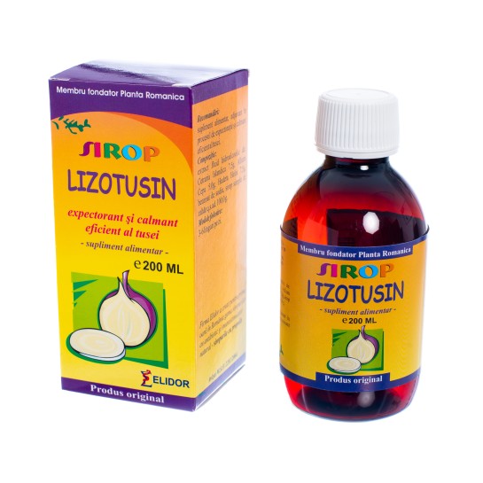 Sirop Lizotusin, 200ml, Elidor