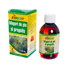 Sirop muguri de pin + propolis, 200ml, Elidor