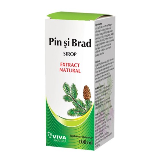 Sirop muguri pin si brad, 100 ml, Viva Pharma