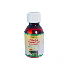 Sirop patlagina + muguri de pin + propolis, 100ml, Elidor