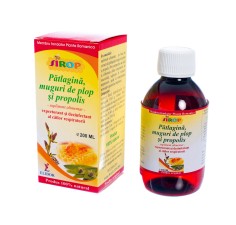 Sirop patlagina + plop + propolis, 200ml, Elidor