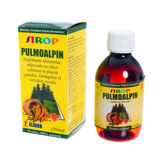 Sirop Pulmoalpin, 200ml, Elidor