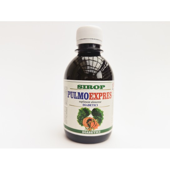 Sirop Pulmo-Expres pentru diabetici, 200ml, Elidor