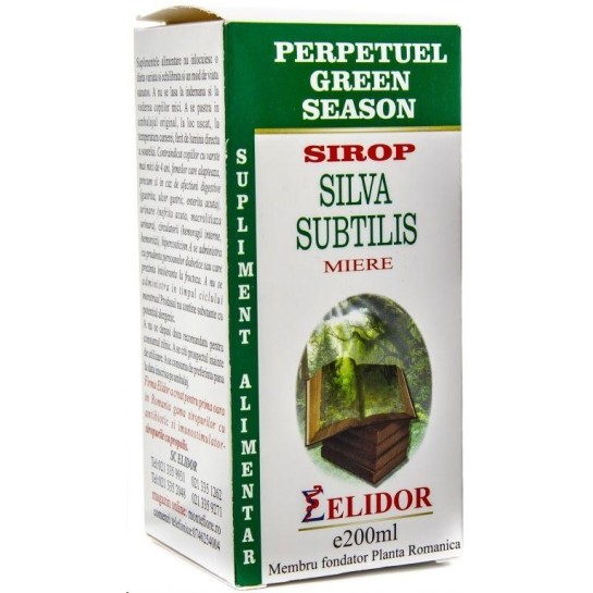 Sirop Silva Subtilis, 200ml, Elidor
