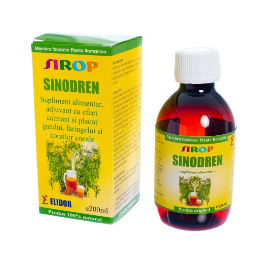 Sirop Sinodren, 200ml, Elidor