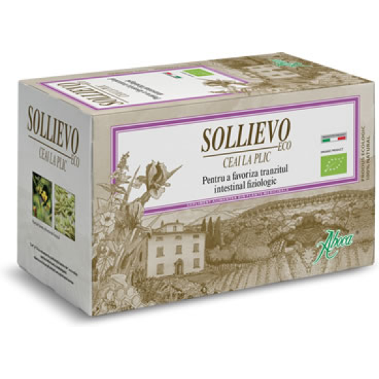 Sollievo ceai bio, 20 de pliculete Aboca