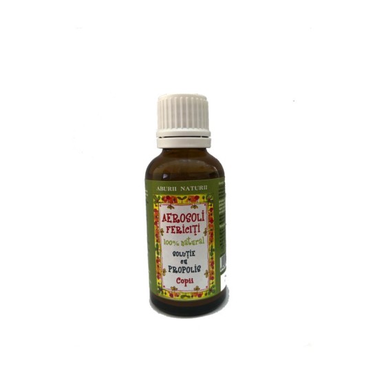 Solutie aerosoli cu propolis pentru copii, 