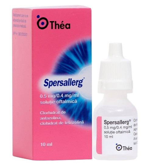 Spersallerg, 0.5mg/0.4mg/ml, solutie oftalmică, 10ml, Thea