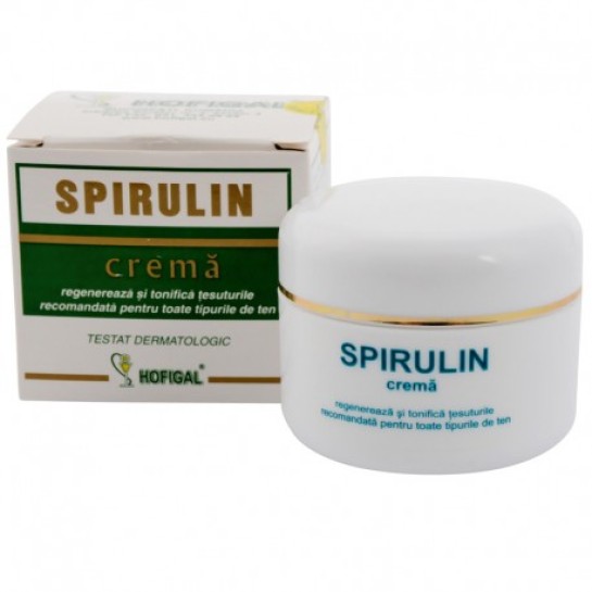 Spirulin cremă, 50 ml, Hofigal
