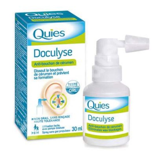 Spray auricular pentru eliminarea dopului de ceară - Doculyse, 30 ml, Quies