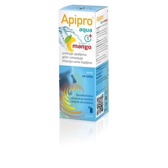 Spray bucal Apipro Mango, 20 ml