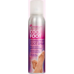 Spray impotriva transpiratiei piciorului, CAR-010, Carnation Footcare