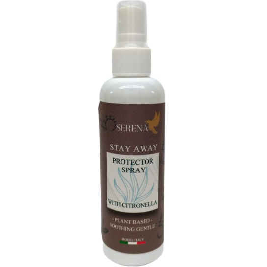 Spray protector impotriva tantarilor si insectelor, cu ulei esential de Citronella, 105ml, Serena