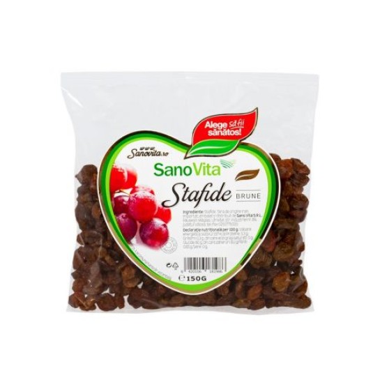 Stafide brune 150g, SanoVita