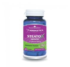 Steatox hepatic, 60 capsule, Herbagetica