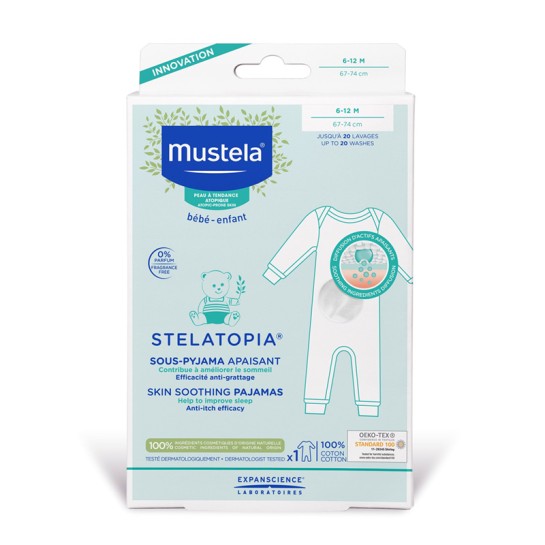 Stelatopia, pijama 6-12 luni, Mustela