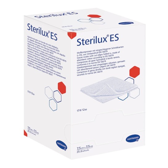 Sterilux ES sterile 7.5cm x 7.5cm, 25 plicuri, Hartmann