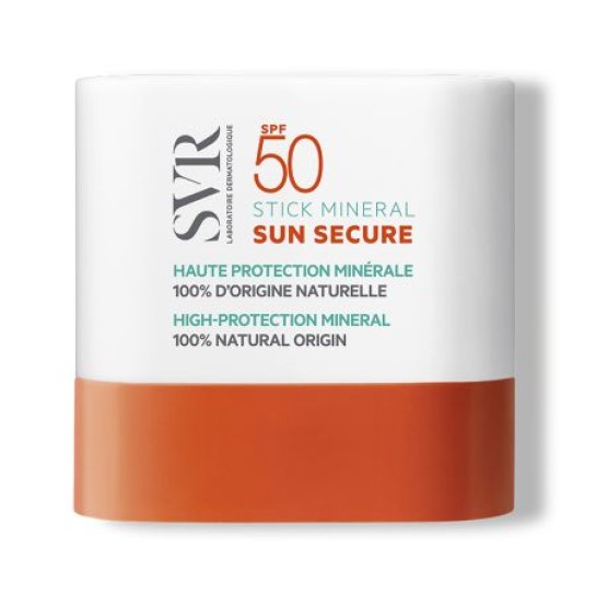 SVR Stick mineral protectie solară SPF50 Sun Secure, 10g