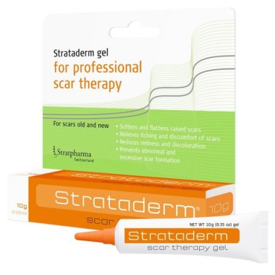 Strataderm 10g, gel pentru tratamentul cicatricilor, Meditrina Pharmaceuticals 