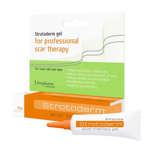 Strataderm, 5g, gel pentru tratarea cicatricilor, Meditrina Pharmaceuticals 